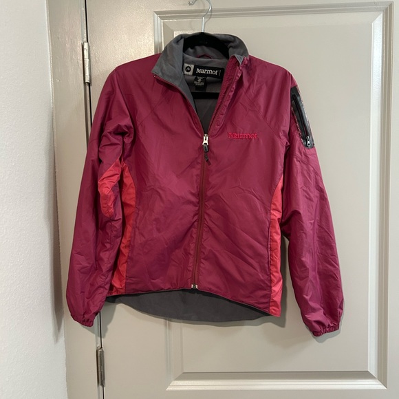 Marmot Jackets & Blazers - Marmot Fuchsia and Charcoal Jacket